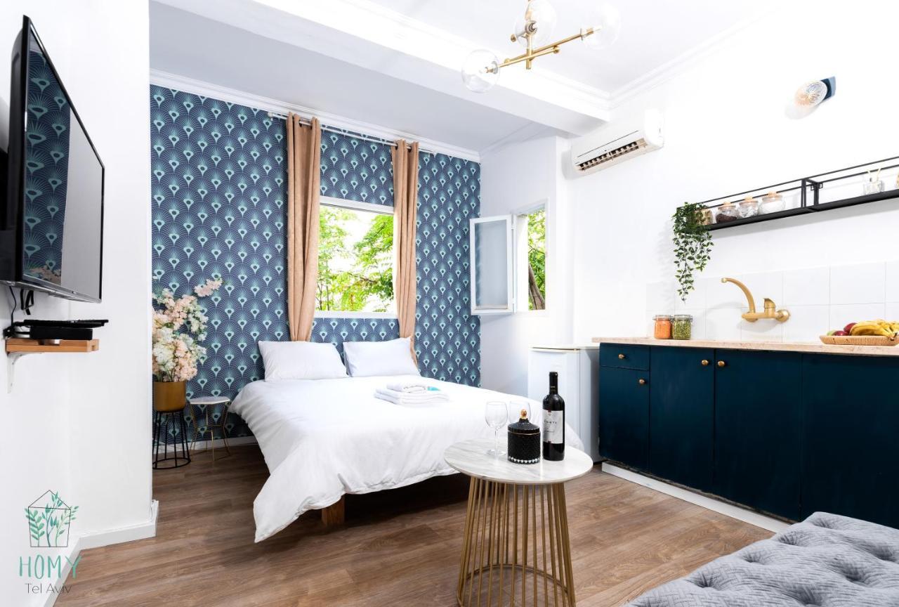 Stylish Studio Apartments On Dizengoff By Homy Tel-Aviv Extérieur photo