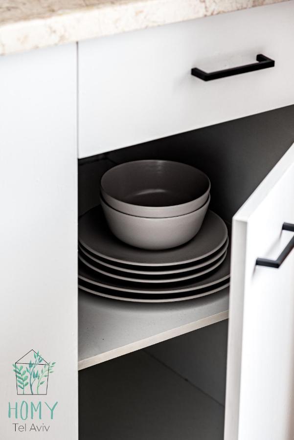 Stylish Studio Apartments On Dizengoff By Homy Tel-Aviv Extérieur photo
