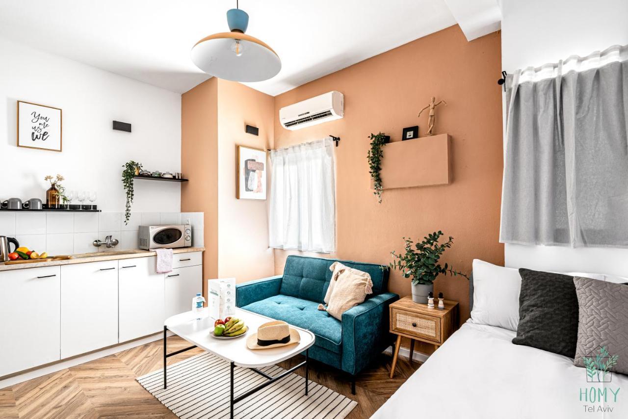 Stylish Studio Apartments On Dizengoff By Homy Tel-Aviv Extérieur photo