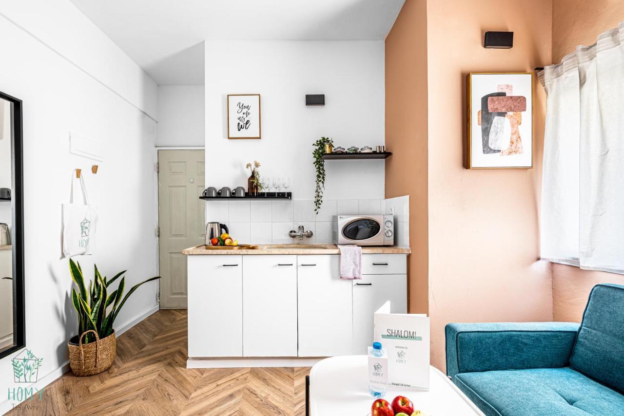 Stylish Studio Apartments On Dizengoff By Homy Tel-Aviv Extérieur photo